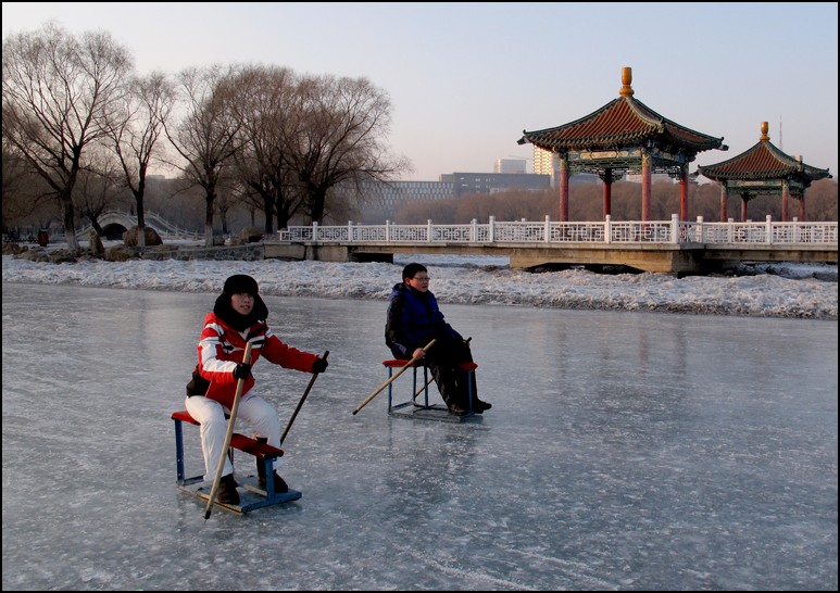 changchun ice chair skating