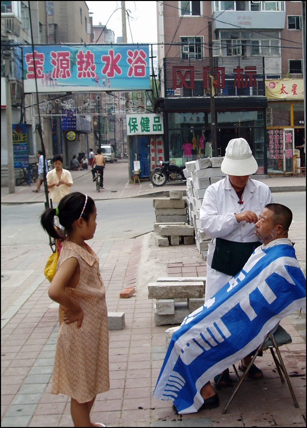 changchun outdoor barber